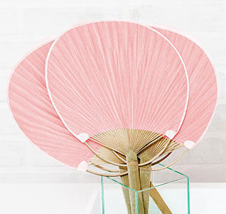 Paddle Fan - Classic Pink
