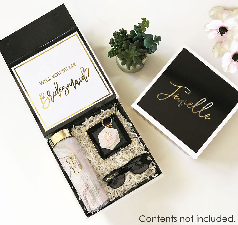 Personalized Gift Box - Black