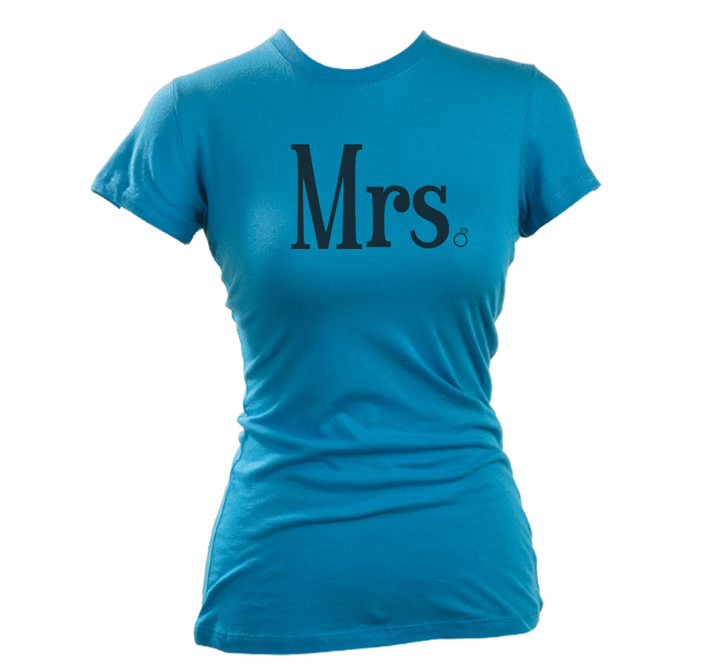 Mrs. Diamond Ring Fitted Tee