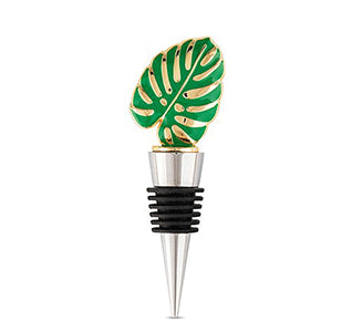Tropical Leaf Bottle Stopper