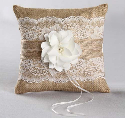 Rustic Garden Ring Bearer Pillow The Wedding Outlet