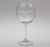 Engraved Red Wine Glass