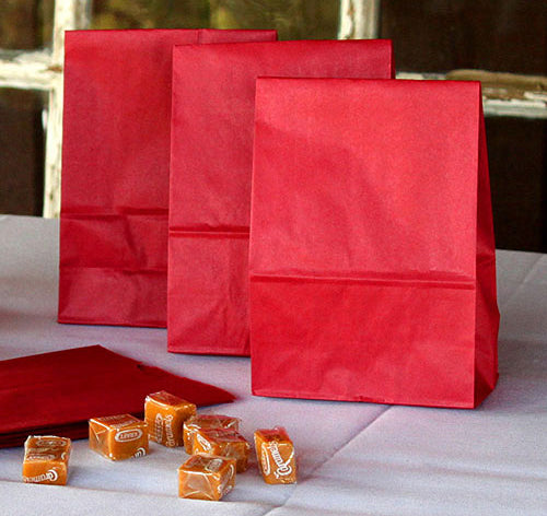 Self-Standing Paper Goodie Bags