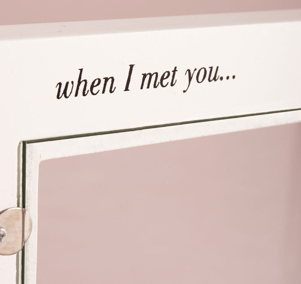 Country Charm Wooden Wish Box