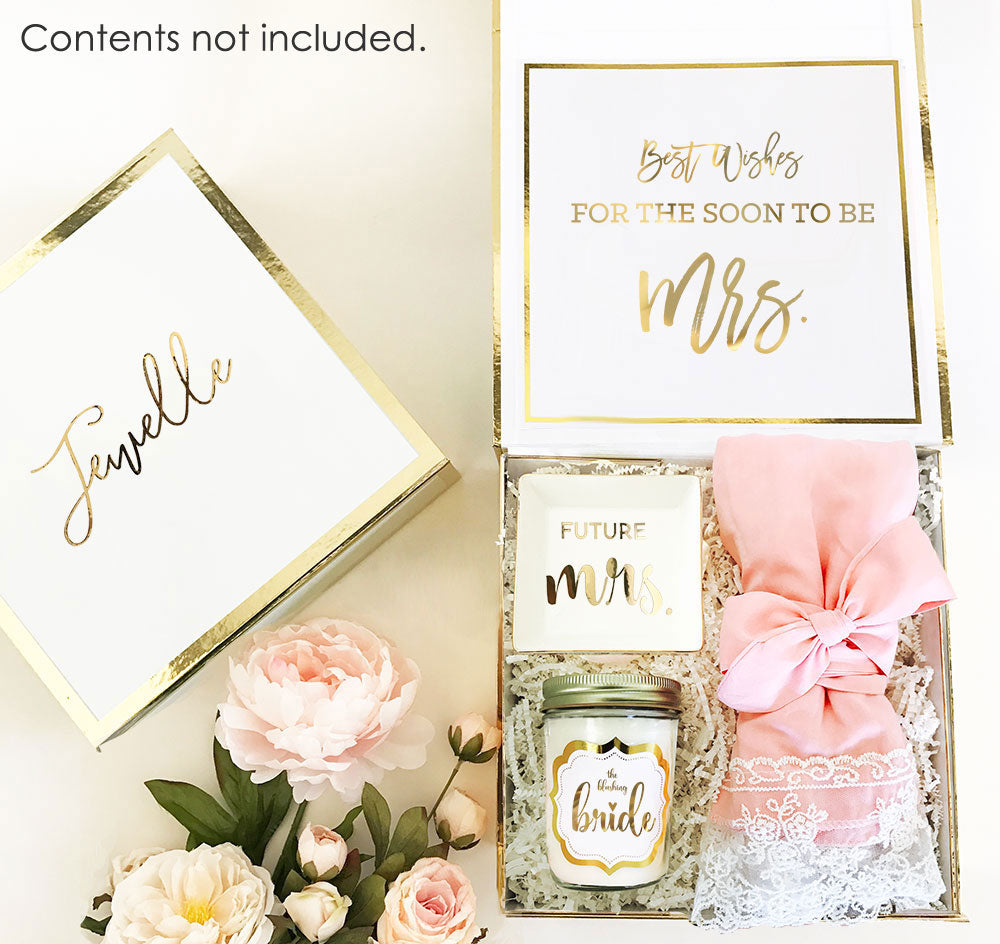 Personalized Gift Box - White