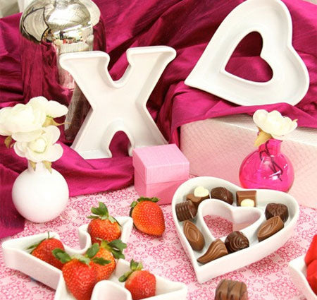 A - Z Ceramic Letter Dishes