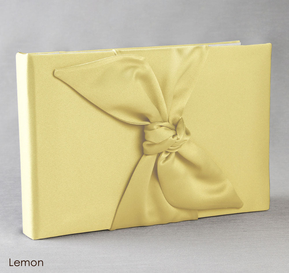 Love Knot in Color Wedding Guest Book