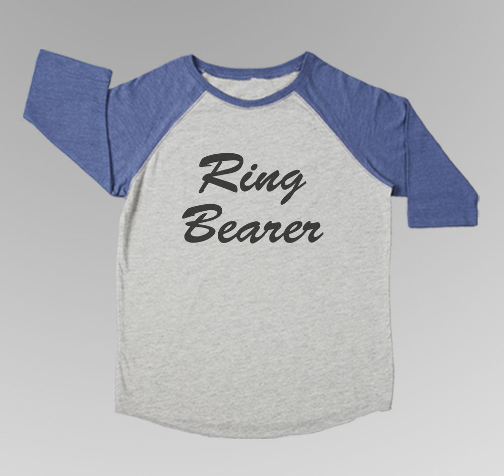 Ring Bearer Baseball Tee