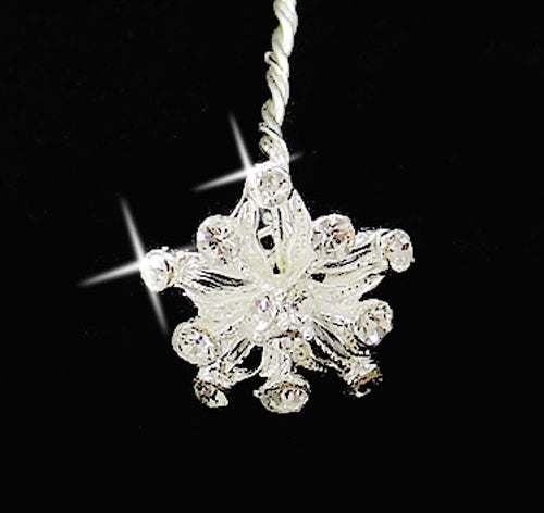 Swarovski Crystal Spray Bouquet Pins - (Set of 2)