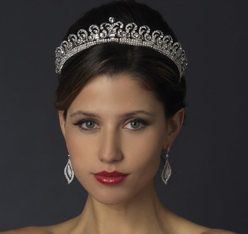 Royal Kate Middleton Inspired Halo Bridal Tiara
