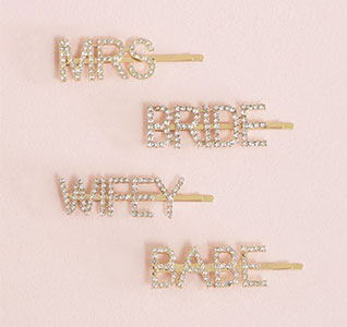 Rhinestone Bridal Hairpins