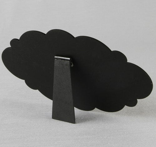 Cloud Chalkboard Sign with Easel