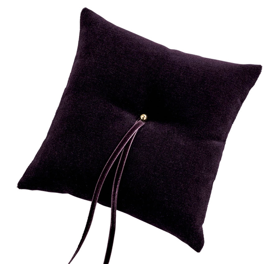 Velvet Wedding Ring Bearer Pillow