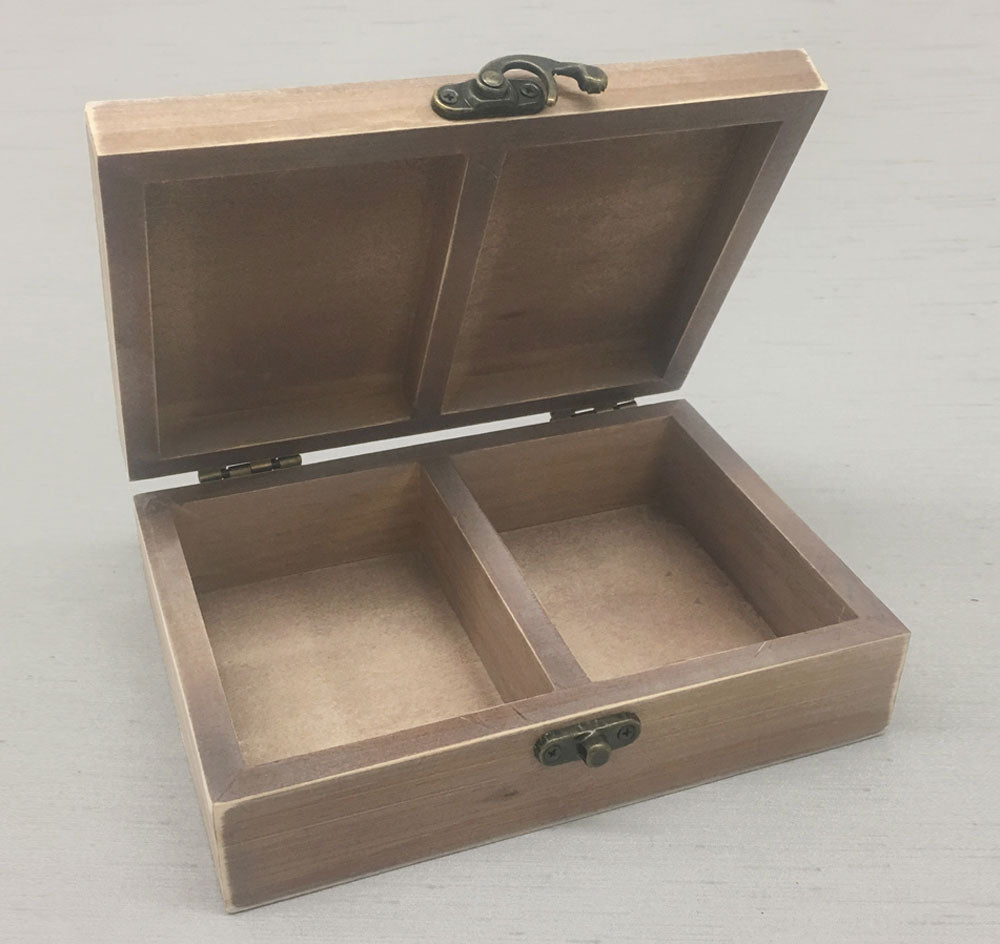 Ring Bearer Box - Dark Stain