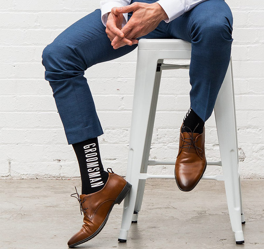 Men&#39;s Dress Socks - Groomsman