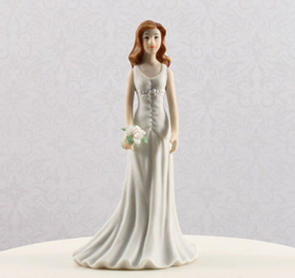 Bride in Designer Gown- Custom Figurine