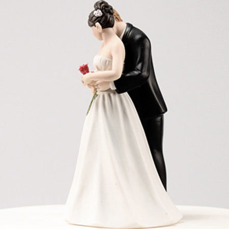 Yes to the Rose Bride &amp; Groom Cake Topper