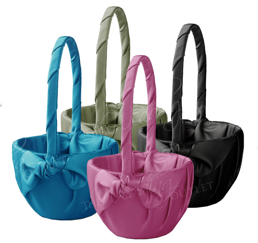 Love Knot in Color Flower Basket