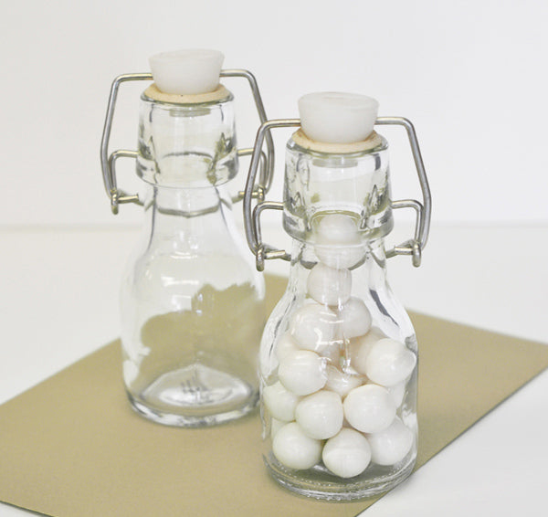 DIY Mini Glass Bottles