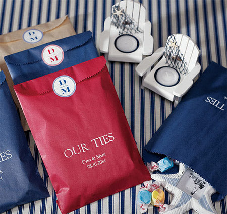 Flat Pocket Paper Goodie Bags