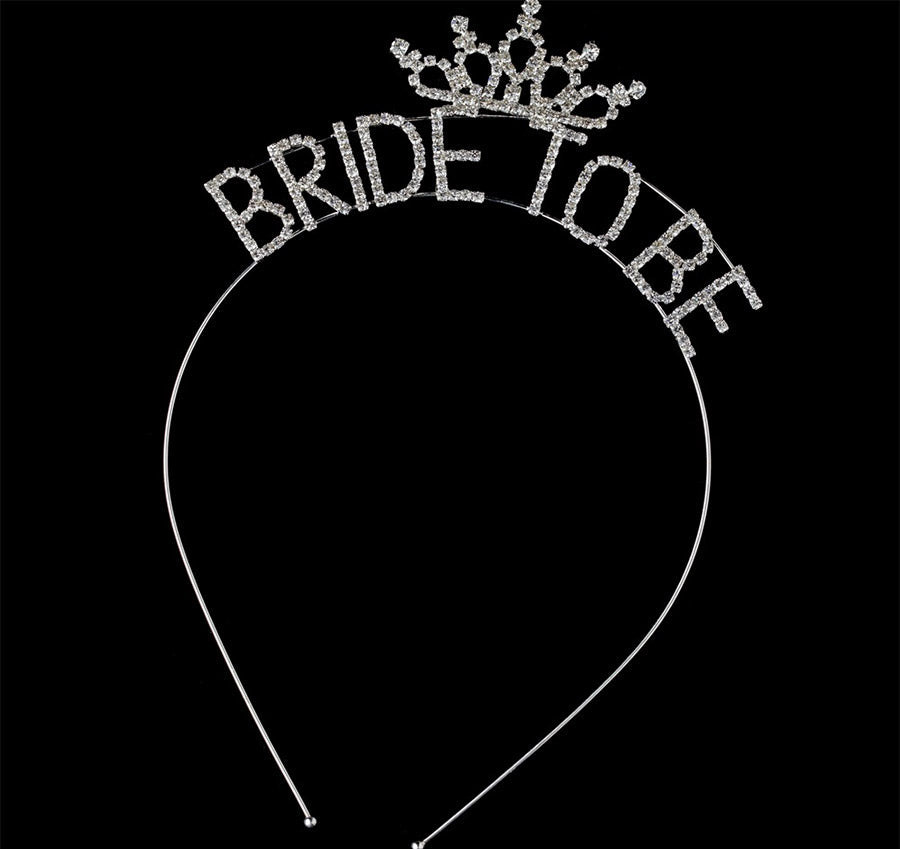 Bride To Be Tiara Headband