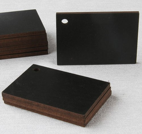 Rectangle Chalkboard Tags (Set of 10)