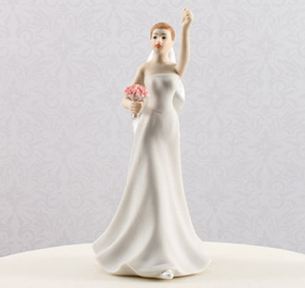 Victorious Bride Figurine