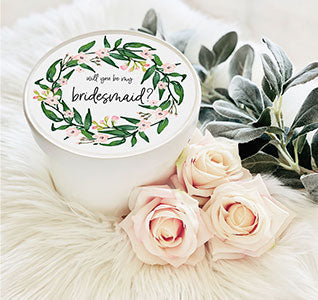 Wreath Bridesmaid Gift Box