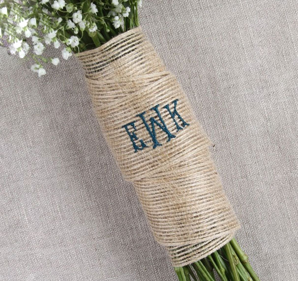 Jute Bouquet Wrap without Tails