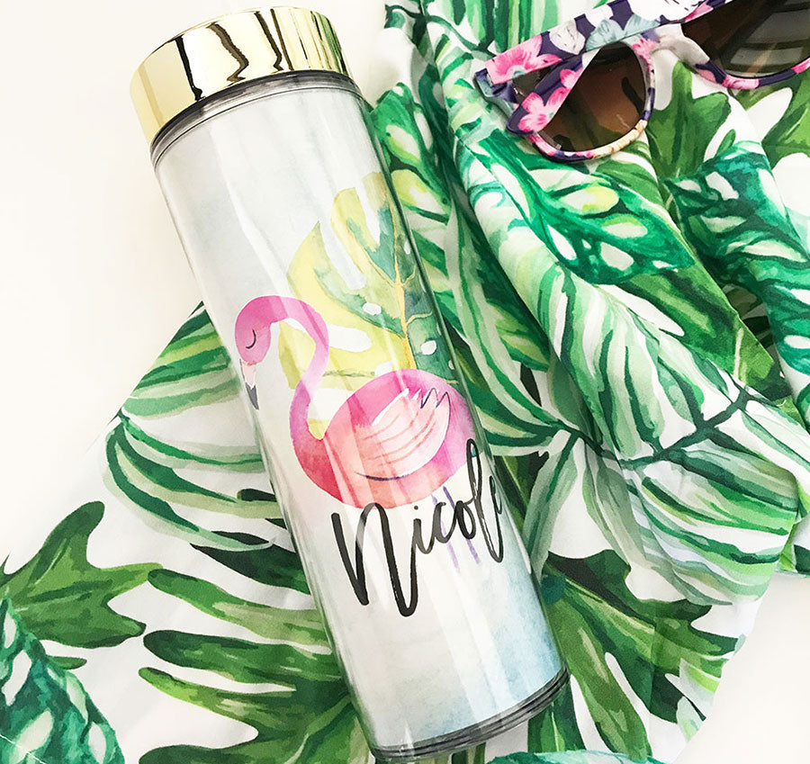Personalized Tropical Tall Tumbler
