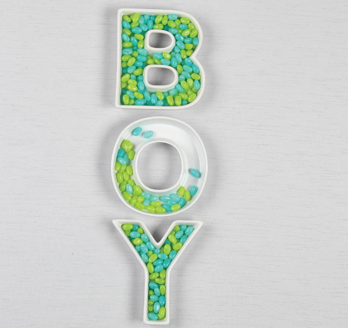 BOY Ceramic Letter Dishes