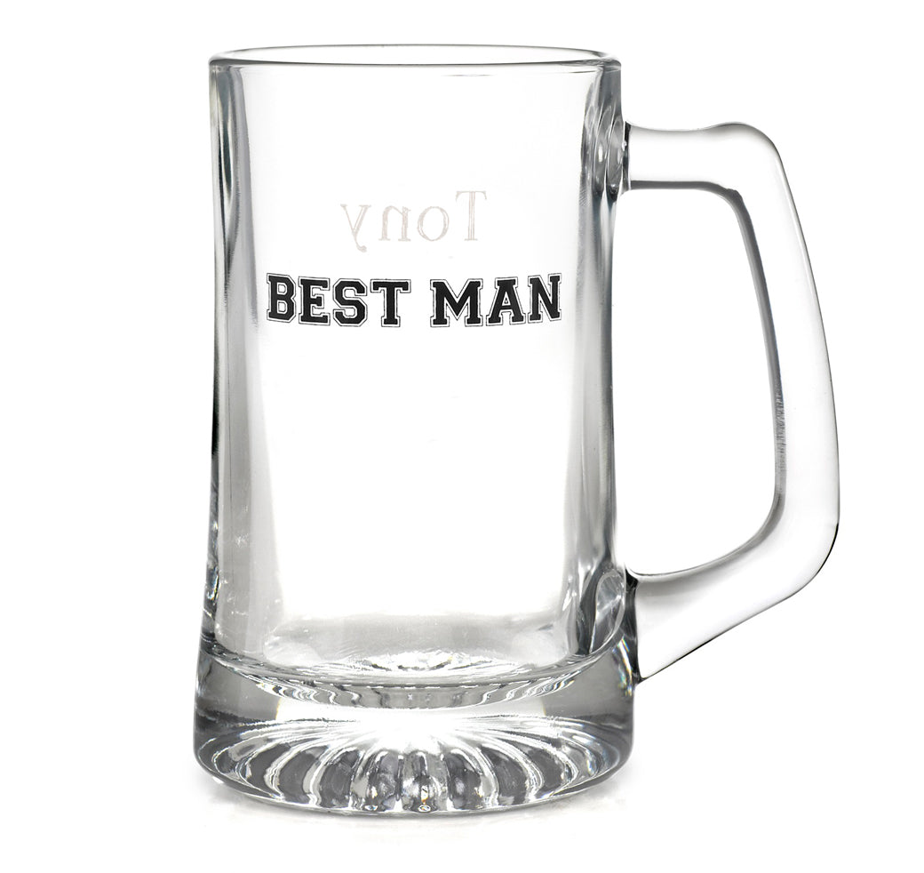 Best Man Beer Mug