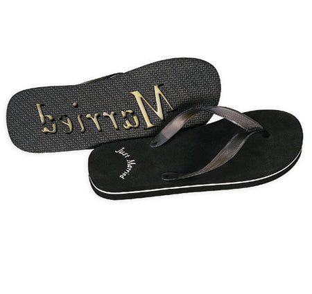 Just Married Men&#39;s Flip Flops