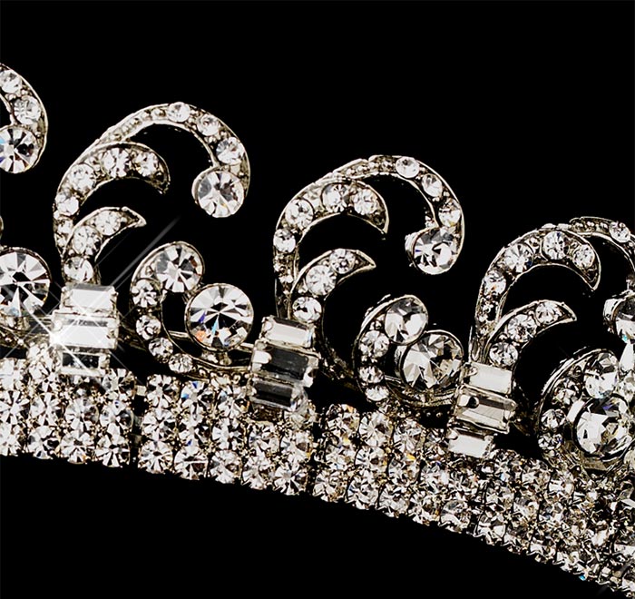 Royal Kate Middleton Inspired Halo Bridal Tiara