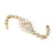Marquis Cluster Gold Bridal Bracelet