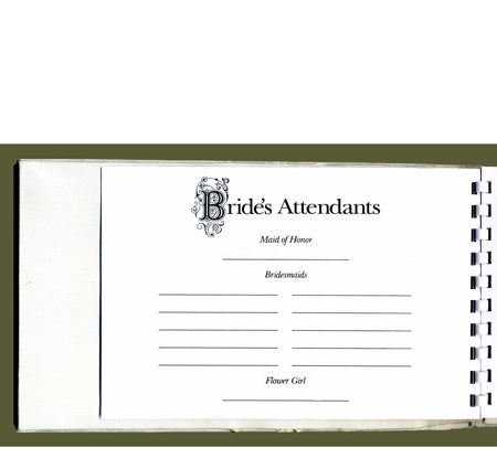 Isabella Wedding Guest Book