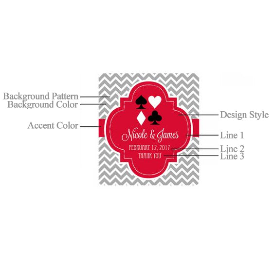 Sweet Shoppe Candy Boxes - Vegas (set of 12)