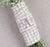 Gingham Bouquet Wrap without Tails