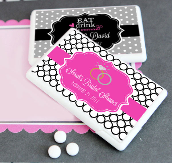 Personalized Theme Mini Mint Favors