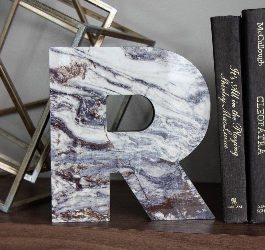 Letter Plaque Set with Heart