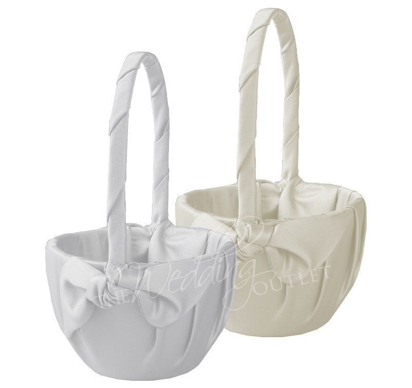 Love Knot Flower Girl Basket