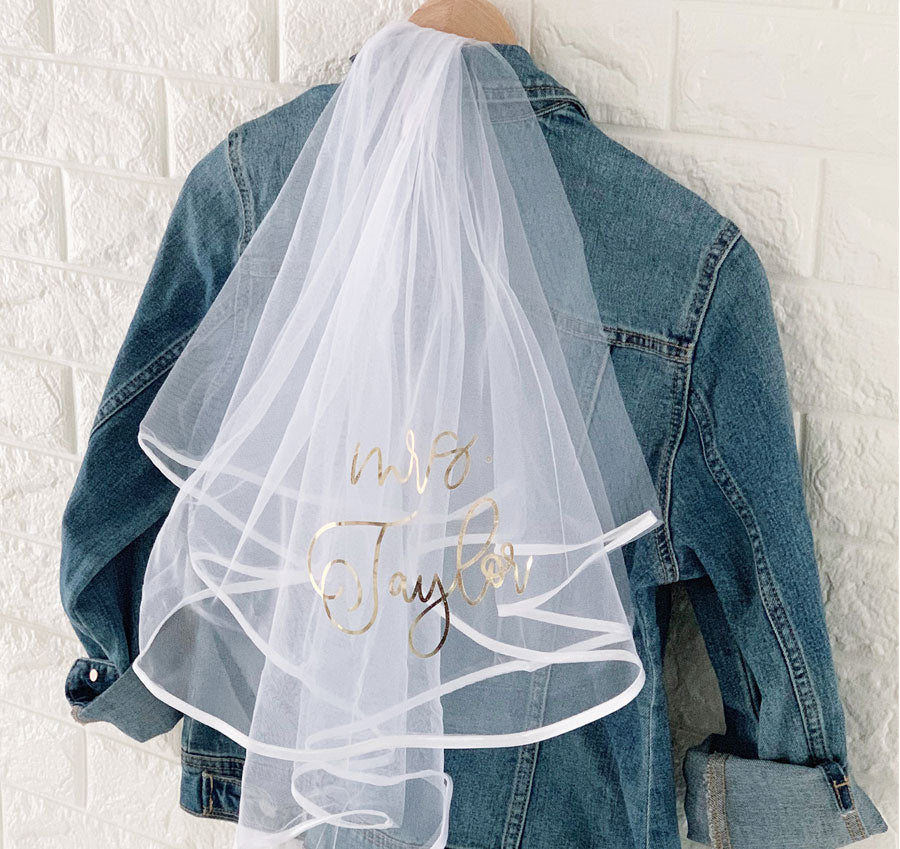 Personalized Mrs Veil