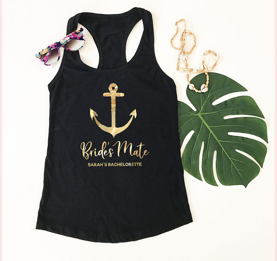 Tropical Bridesmaid Tank Top