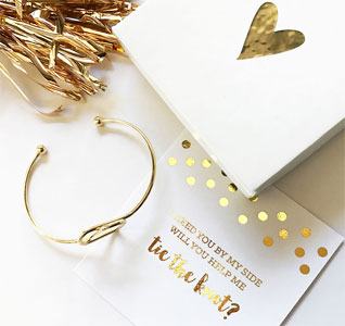 Tie the Knot Heart Bracelet