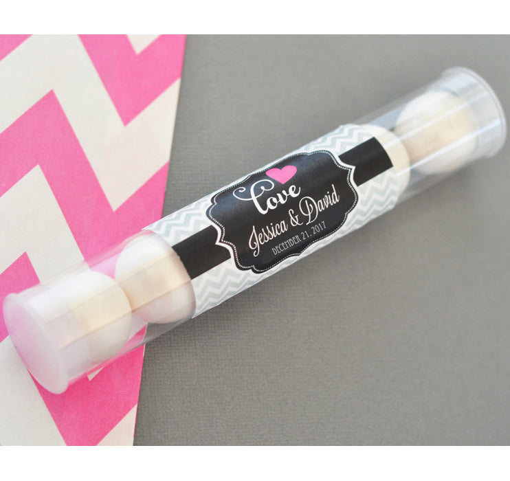 Theme Personalized Candy Tubes