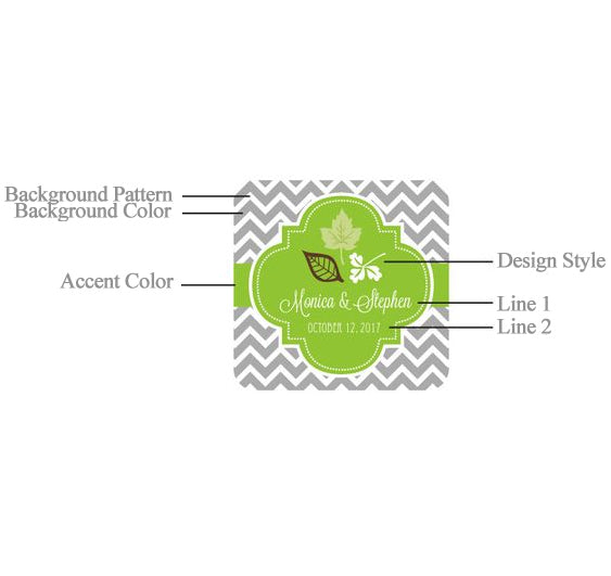 Fall for Love Candle Tin Wedding Favors