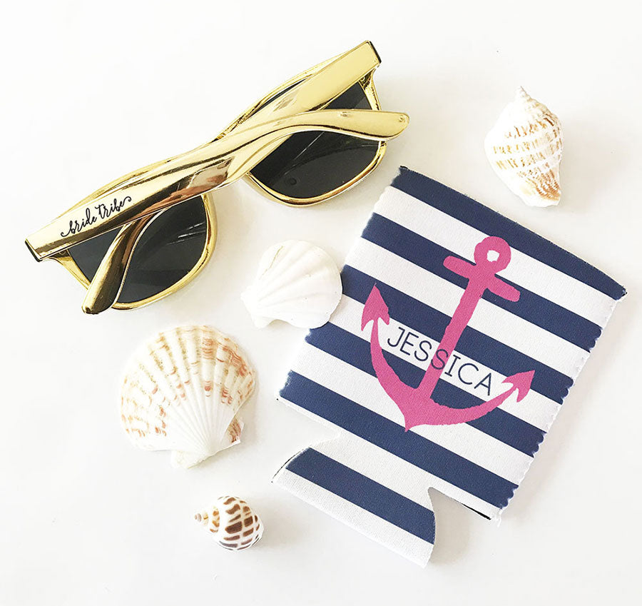 Tropical Can Cooler - Personalized