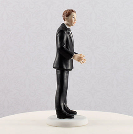 Surprised Groom Figurine