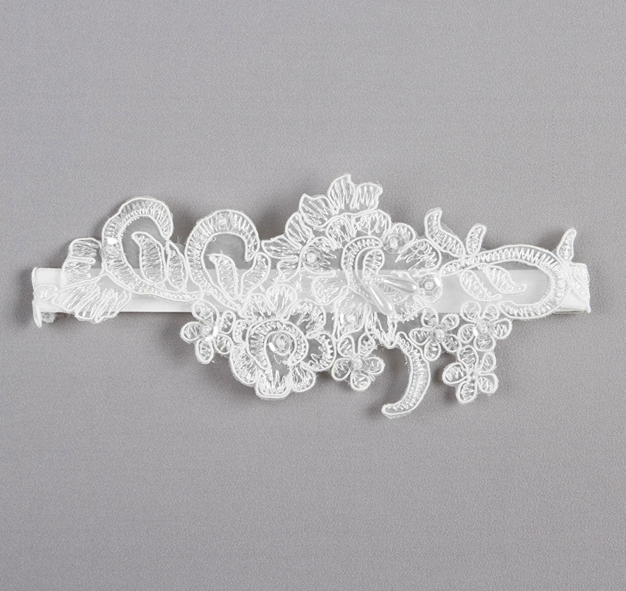 Aria Appliqué Garter