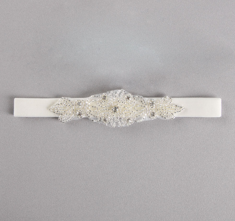 Samantha Bridal Garter Black / Medium Samantha Bridal Garter Black / Medium
